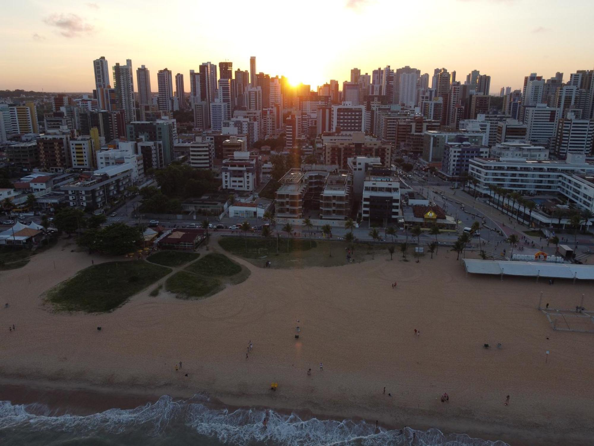 Flat A Beira Mar Na Orla De Cabo Branco Daire João Pessoa Dış mekan fotoğraf