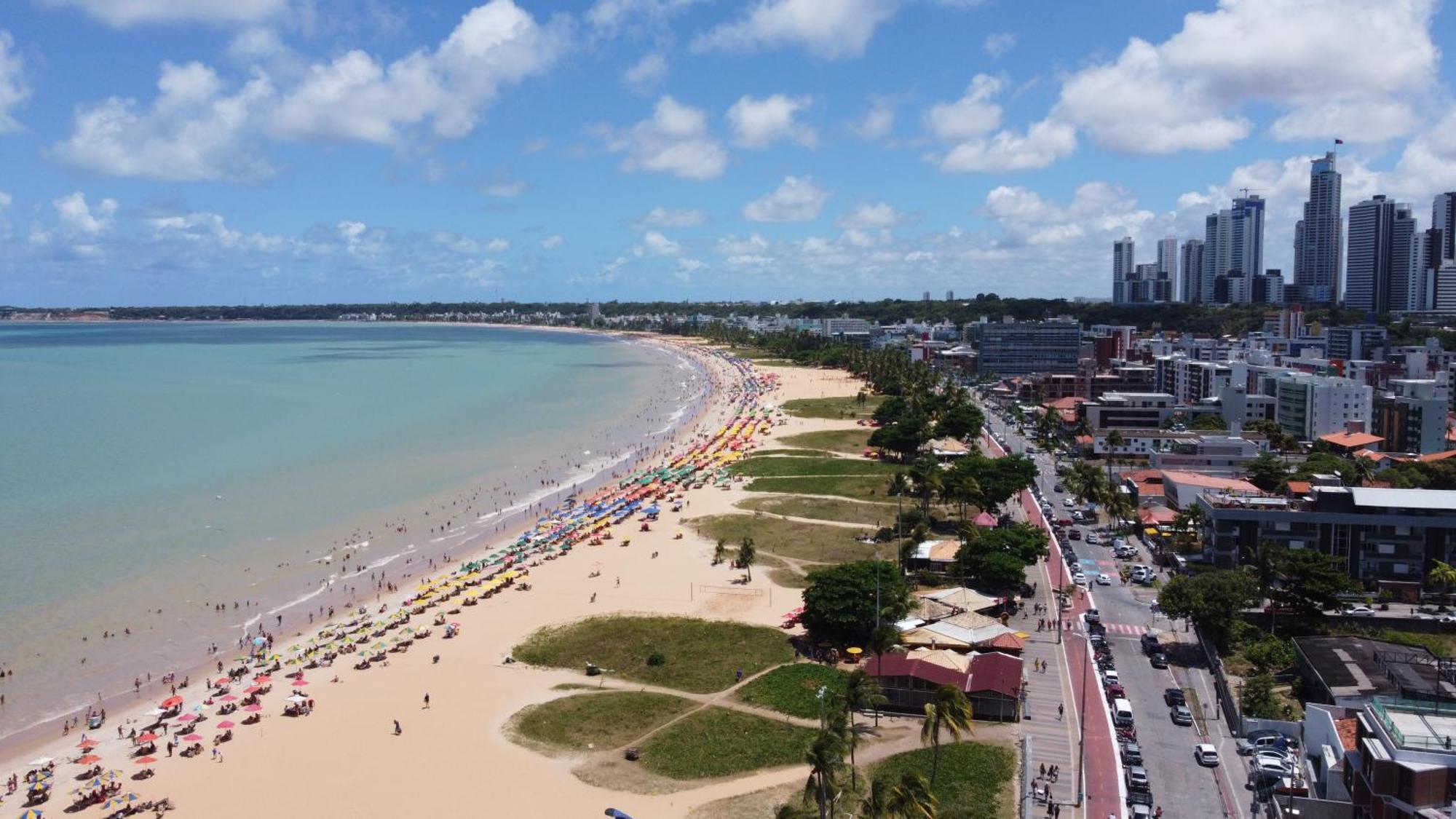 Flat A Beira Mar Na Orla De Cabo Branco Daire João Pessoa Dış mekan fotoğraf